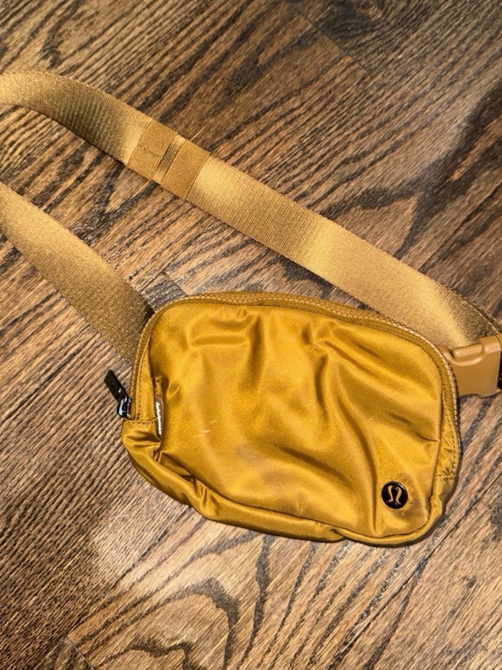 lululemon athletica Men's Mustard Yellow Waist/Crossbody Bag